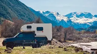 Фрагменты видео с канала MikRSmile. Жилой модуль Piligrim Camper 350L