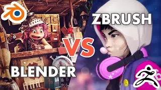 Blender Sculpting VS ZBrush - The End of ZBrush?