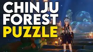 How to complete the Cleansing Ritual in Chinju Forest in Genshin Impact - Puzzle Solution