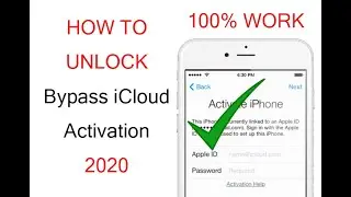 Unlock Passcode & iCloud Activation Lock 2020 ¦ 100% Working