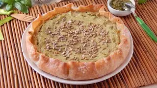 TORTA SALATA CON PESTO, RICOTTA E SEMI DI GIRASOLE - Senza Glutine e Lattosio - Facile e Veloce -GFW