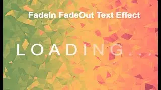 Css Fade In Fade Out Text Effect, Css Transition Fade In, Transition Effects Css3