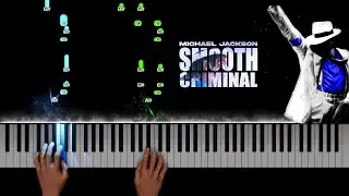 Michael Jackson - Smooth Criminal  Piano Tutorial