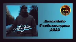 🎧 Новая песня Антон Небо - У тебя свои дела (Новинка 2022)