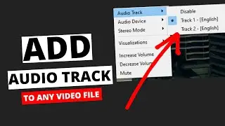 Add External Audio Track To Any Video Format || VLC Player 💥👌