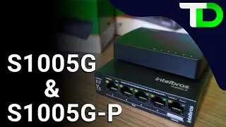 Switch S1005G e S1005G-P Intelbras