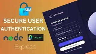 Build a Login System Using Passport.js and Express.js🔐 | Implementing Authentication in Node.js  🗝️