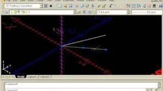 Working with 3 Dimensions - AutoCAD tutorial