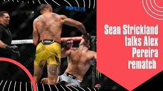 Sean Strickland BREAKS DOWN Alex Pereira Rematch - Can He Exact Revenge?@ESPNMMA