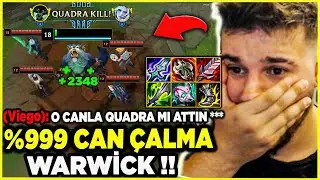 17 CAN İLE QUADRA ATTIM !! %100 CAN ÇALMA WARWİCK !! | Ogün Demirci