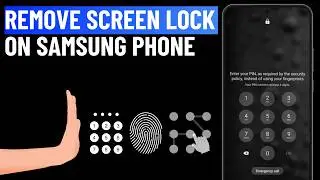 How to Remove Screen Lock Samsung Phone | Remove Lock Screen PIN / Password / Pattern / Fingerprint