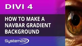 Divi 4 How To Make A Navbar Gradient Background