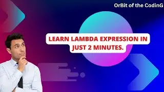 lambda expression in C# | Learn lambda in just 2 minutes!