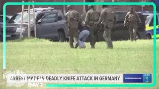 Suspect arrested in deadly knife attack in Germany