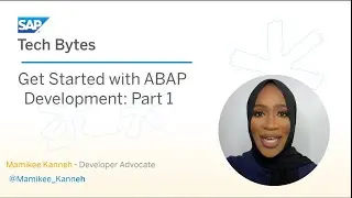 Getting Started with ABAP Development - Part 1