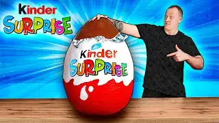 Я УВЕЛИЧИЛ 10-КУЛЬТОВЫХ КИНДЕРОВ / Kinder Surprise / Kinder joy / Kinder Milk Slice / Kinder bueno..