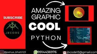 How To Create Graphic Design In Phyton 🥰 || Joshua ||