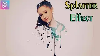 Picsart Splatter Effects with tutorials.