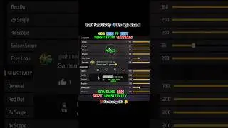 ⚡Best Sensitivity Setting For😤 Headshort ⚙️ 4GB Ram settings 🫵 FREE FIRE #freefire #foryou #shorts