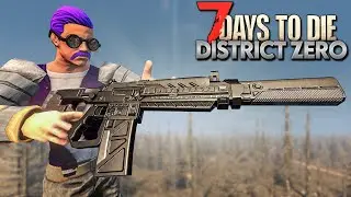 I STOLE THE ROBOT'S GUN! | 7 Days to Die - District Zero