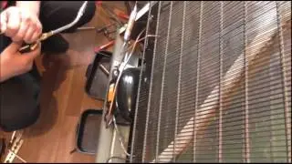 Компрессор включается на секунду  и выключается.Свежий трупик Danfoss .