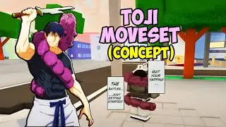 Toji Moveset JJS!!! (Jujutsu Shenanigans)