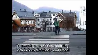 Hvordan passere en veibane (How to pass the road)