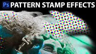 Pattern Stamp Tool In Photoshop | How To | Photoshop Filters Brush | Apply Anywhere | Graphicxtras