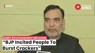 Delhi Pollution After Diwali: Delhi Minister Accuses BJP Of Inciting People To Burst Crackers