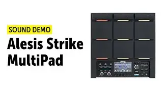 Alesis Strike MultiPad Sound Demo (no talking)