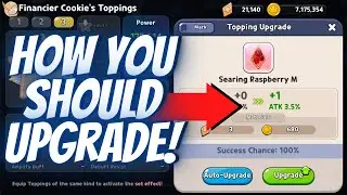 How to Upgrade Toppings for Best Substats! | Cookie Run Kingdom