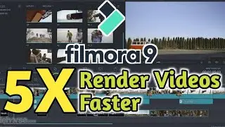 Render Videos in Filmora 5X Faster | Filmora 9 | Filmora Pro | Wonder Share Filmora