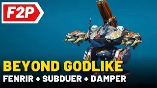Fenrir Subduer Damper - War Robots Free to Play Gameplay (No Commentary) WR F2P