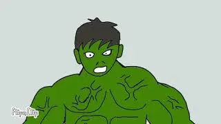 Hulk Transformation Animation |Flipaclip Animation|