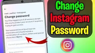 How to Change Instagram Password | new update instagram password change kaise kare