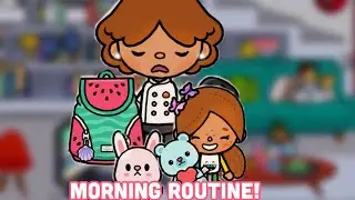 Single Dad and daughter morning routine! FREE apartment edition!