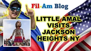 Little Amal visits Jackson Heights, Queens