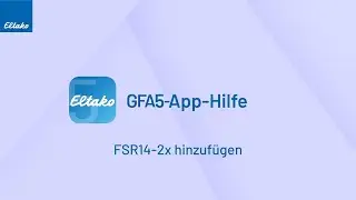 FSR14-2x hinzufügen - GFA5-App