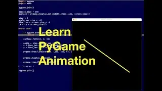 Basic PyGame Animation