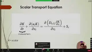 OpenFOAM S019 ScalarTransportFoam