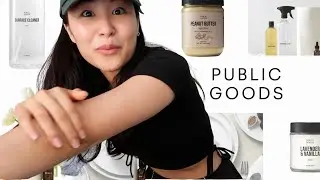 weekend vlog | 5 home essentials from Public Goods (haul + review)