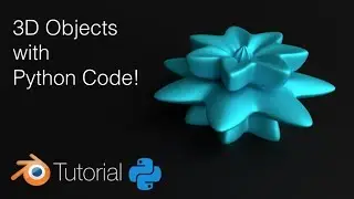 [2.79] How to Create 3D Objects With Python And Blender