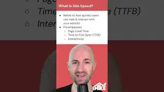 Site Speed: A Beginner's Guide #shorts #seo