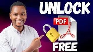 How to Remove Password from PDF File FREE