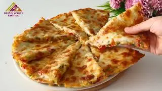 Better than pizza.😉Grate 1 potato.🤠 with ingredients at home! Easy, cheap and delicious👌.