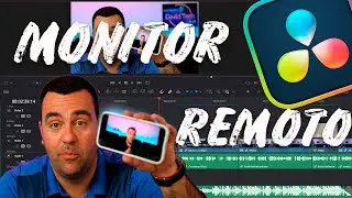 📱Tu MÓVIL es un MONITOR - Davinci Resolve 18 - MONITOR REMOTO🤯