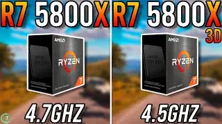 Ryzen 7 5800X vs Ryzen 7 5800X3D - GHz or X3D?