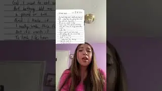 Singing SONGS I WROTE IN MIDDLE SCHOOL✍️🎶