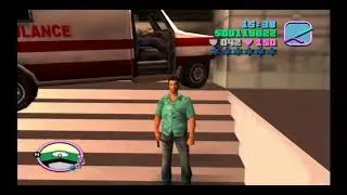 Grand Theft Auto Vice City Self Destructing Ambulance