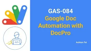 GAS-084 Automate Google Docs Creation via DocPro Library